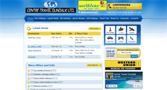 Desktop Screenshot of centretravel.ie